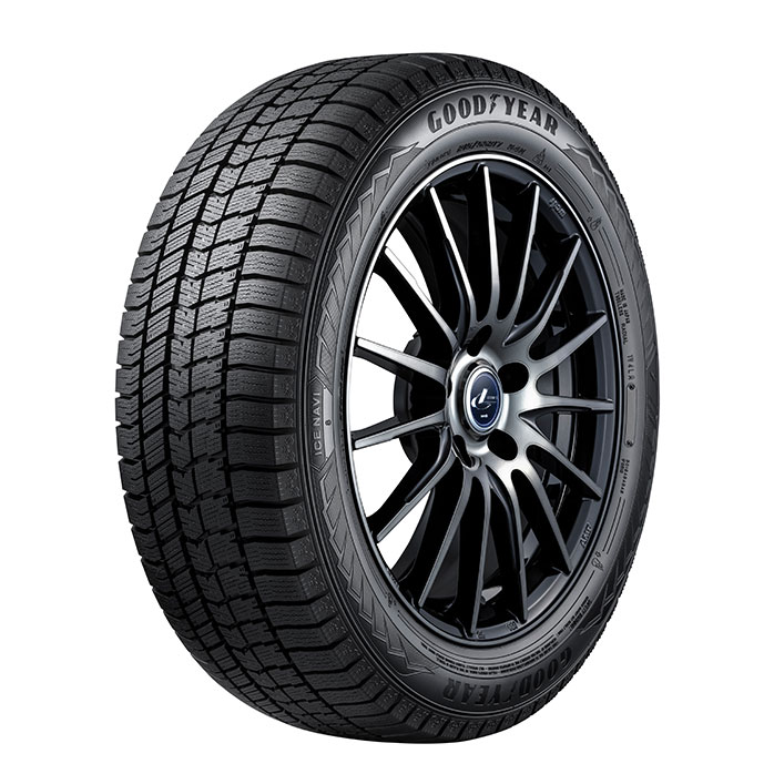 グッドふとんマーク取得 スタッドレス 6Wスポークタイプ1P+グッドイヤーアイスナビSUV 215/60R17  8.5分山☆エルグランドエクストレイルなどに！stwt17