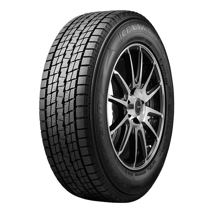 春色3カラー✧ アイスナビ SUV スタッドレスタイヤ グッドイヤー アイスナビ SUV 225/55R19 99Q レオニス ナヴィア 06  8.0-19